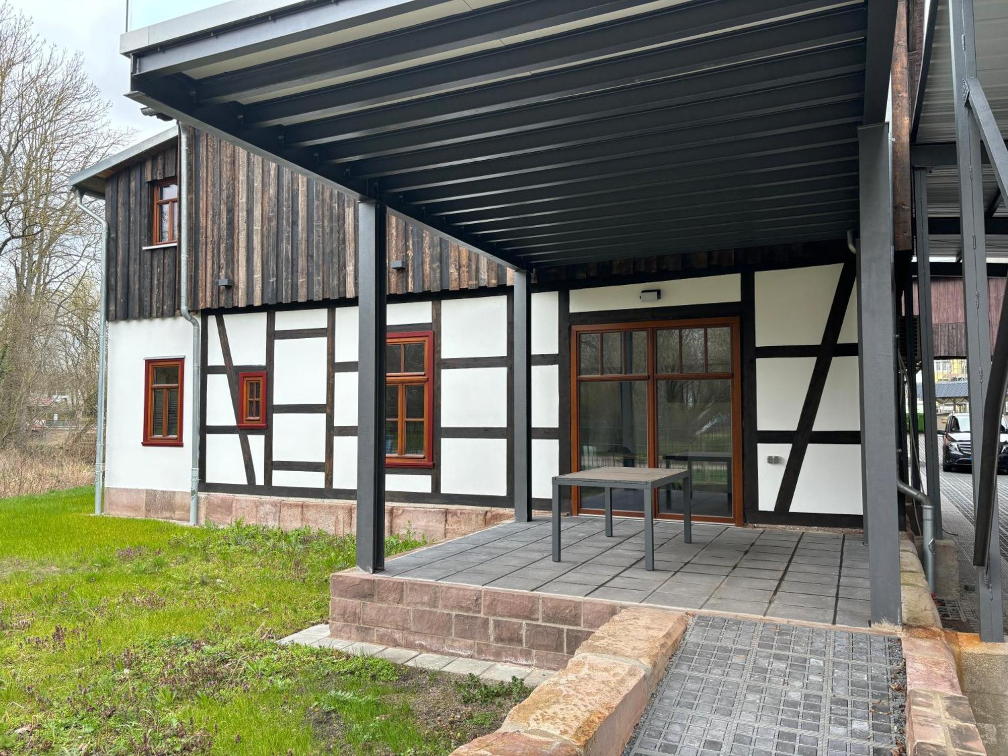 Ferienwohnung An Der Dreyse-Muehle Sömmerda Buitenkant foto